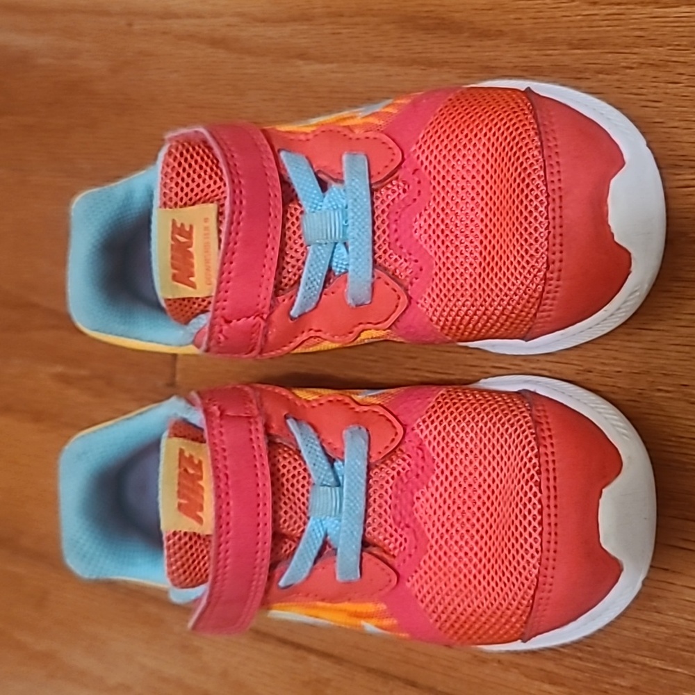 Multicolor NIKE DOWNSHIFTER 8 Tennis Shoes in TODDLER SIZE 9